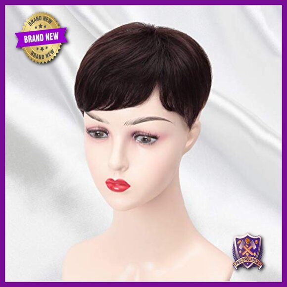 Human Hair Clip-In Wiglet 8x12cm Silk Base for Thinning Hair